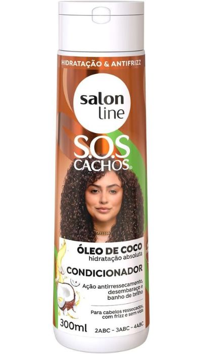 Condicionador para cabelos cacheados Salon Line SOS Cachos Coco