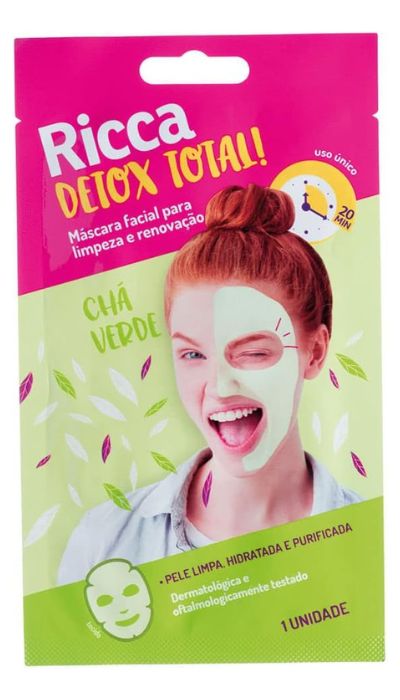 Máscara facial Ricca Detox Total