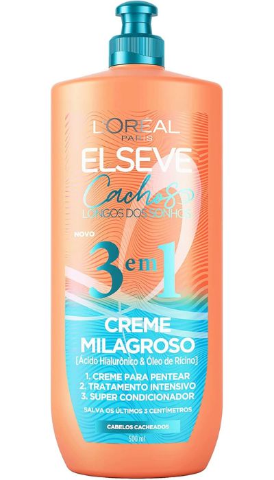 Elseve Creme Milagroso 3 Em 1