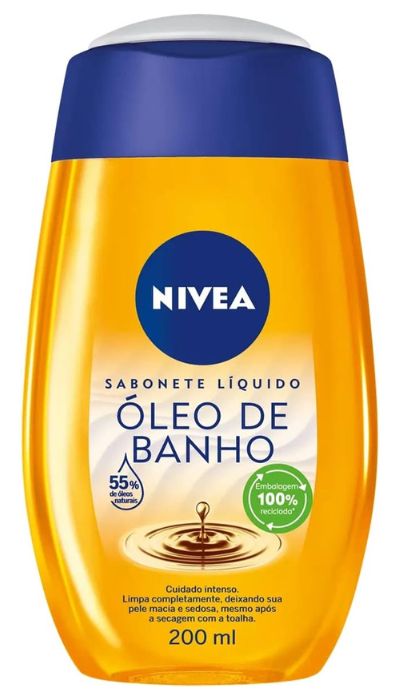 óleo de banho Nivea