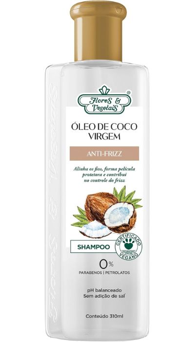 shampoo antifrizz Flores & Vegetais