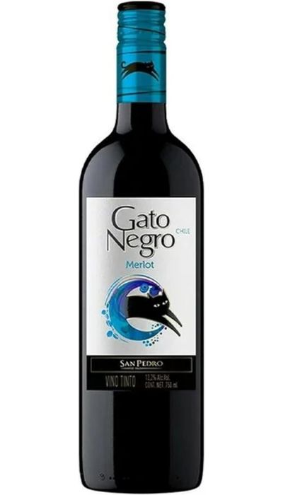 vinho seco Gato Negro Merlot