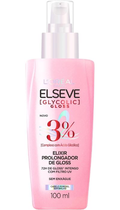 sérum para cabelo Elseve Glycolic Gloss