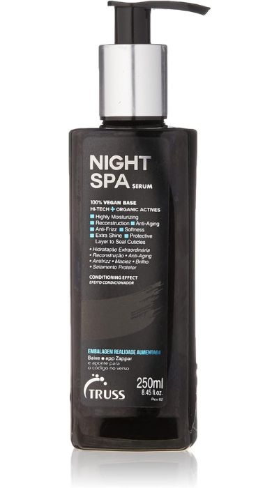 sérum para cabelo Truss Night Spa