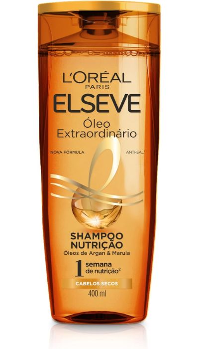 shampoo da Elseve Óleo Extraordinário