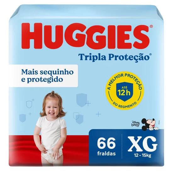 Fralda Huggies Tripla Proteção