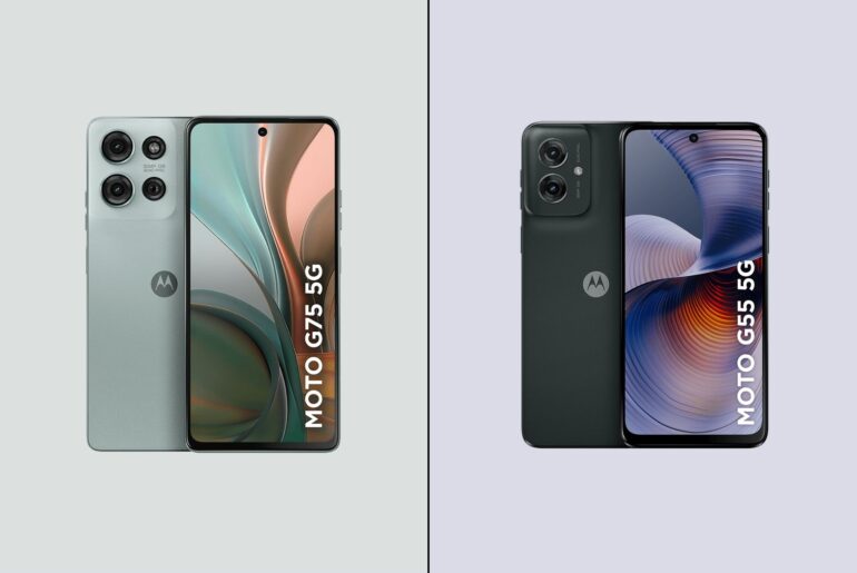 Moto G75 vs Moto G55