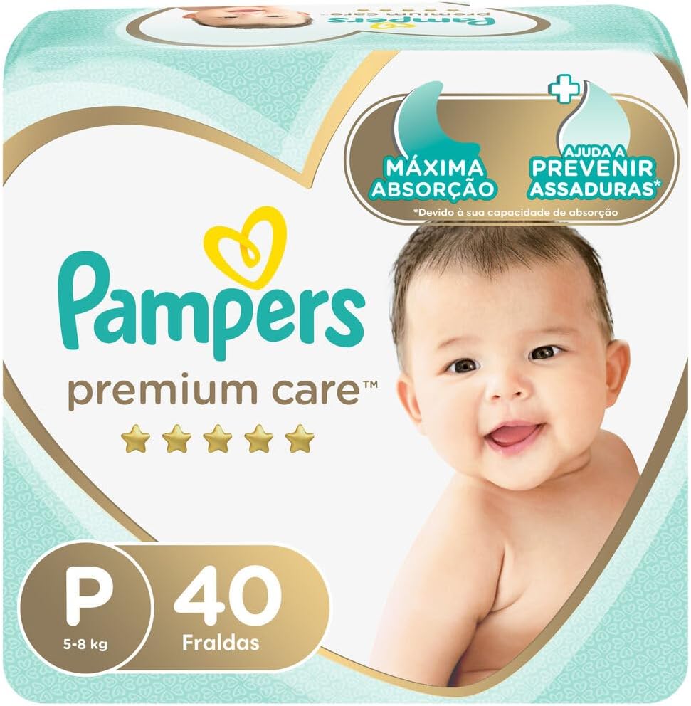 fralda Pampers Premium Care