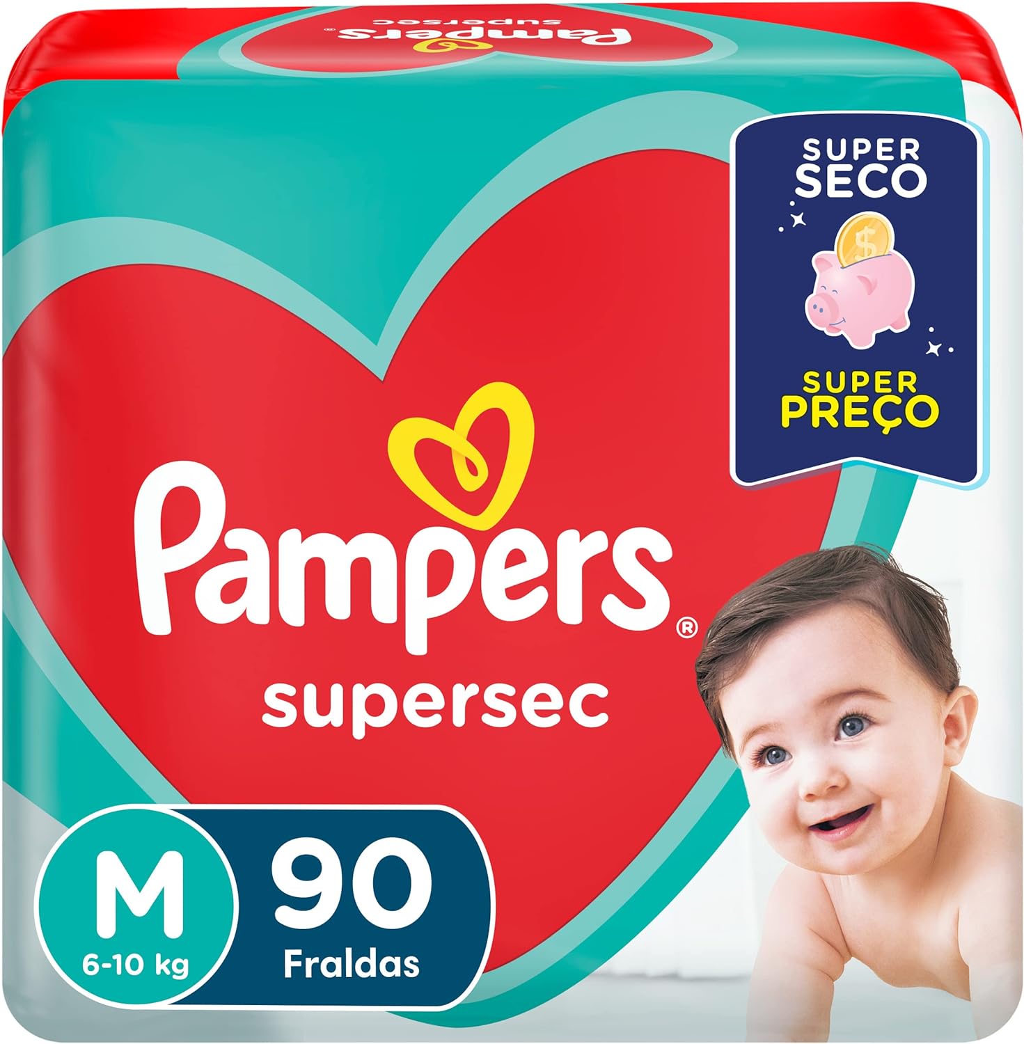 Fralda Pampers Supersec