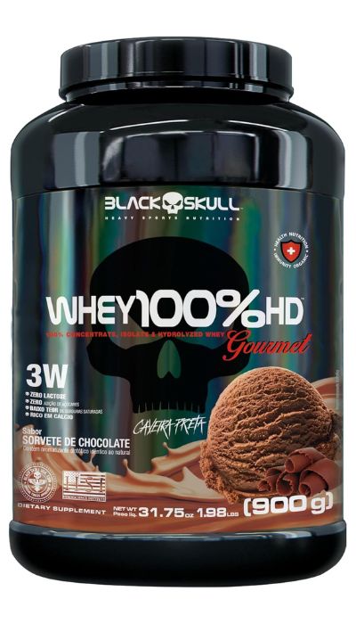 Black Skull 100% HD Gourmet