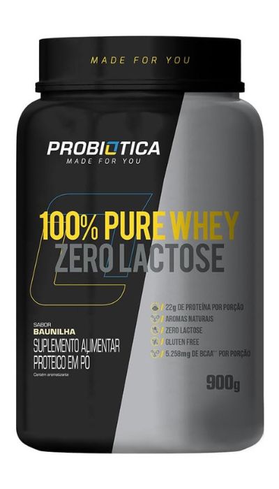 whey sem lactose Probiótica