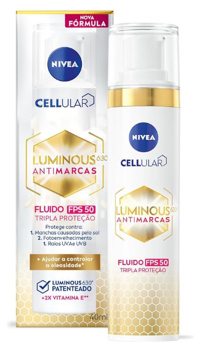 creme clareador Nivea Cellular Luminous 630