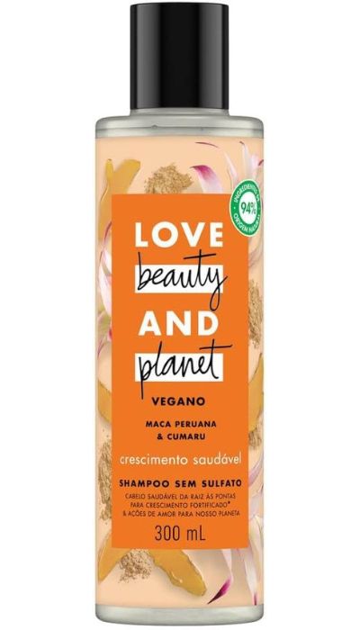 shampoo para crescer cabelo Love Beauty & Planet