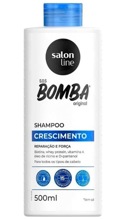 shampoo para crescer cabelo Salon Line SOS Bomba