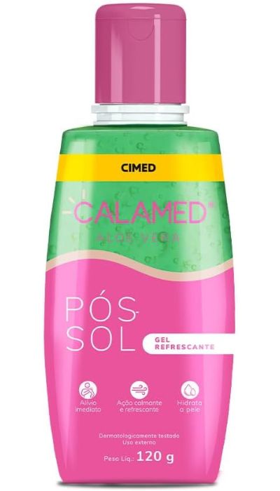 pós-sol Calamed