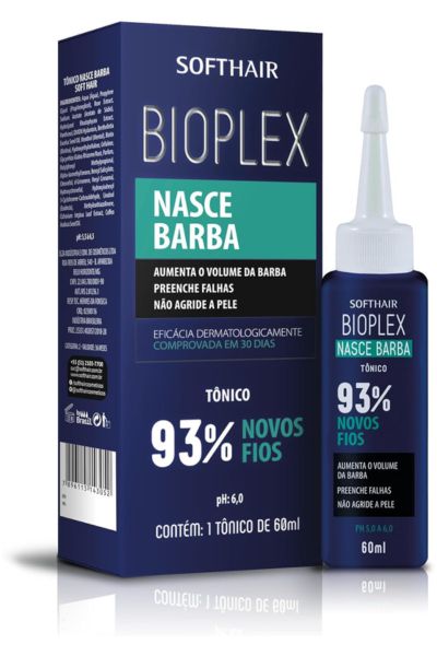 produto para crescer barba Bioplex SoftHair Nasce Barba