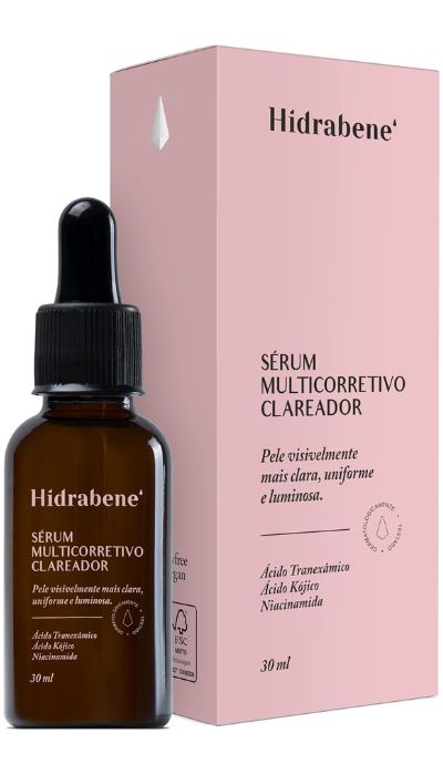 sérum clareador de manchas Hidrabene Multicorretivo Clareador