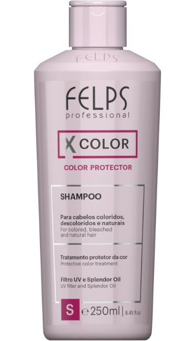 shampoo para cabelo tingido Felps X Color