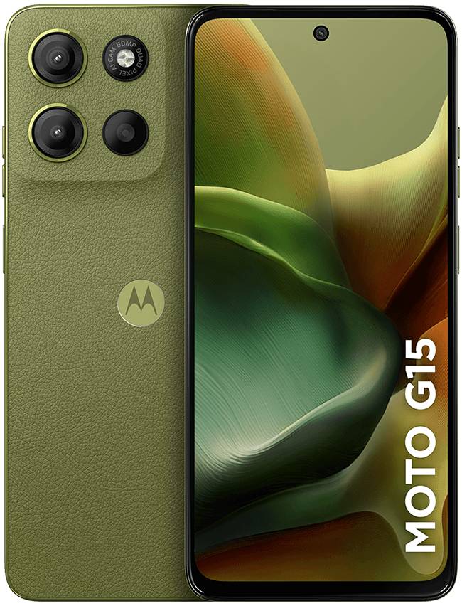Moto G15 verde