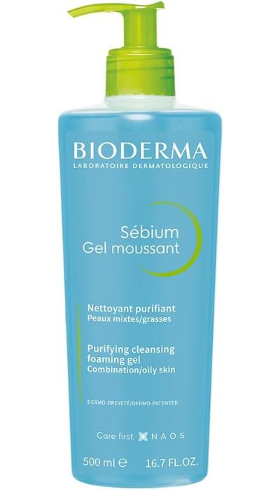 gel de limpeza Bioderma Sébium Gel Moussant