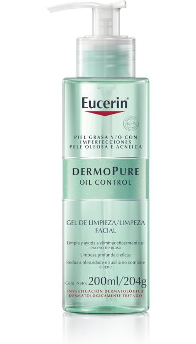 gel de limpeza Eucerin DermoPure