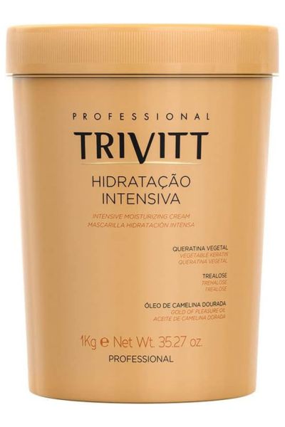 máscara de hidratação profissional Trivitt Hidratação Intensiva