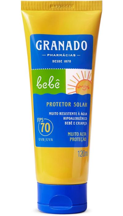 protetor solar para bebê Granado