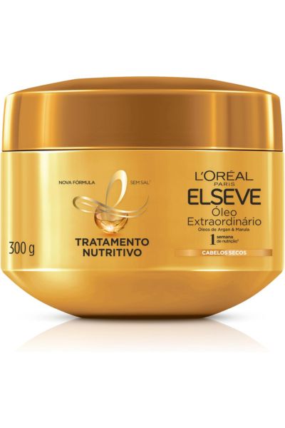 máscara de nutrição L'Oréal Paris Elseve Óleo Extraordinário