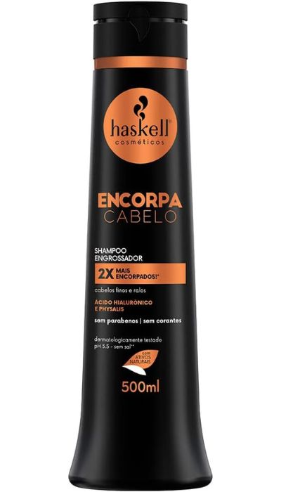 shampoo para cabelos finos Haskell Encorpa Cabelo